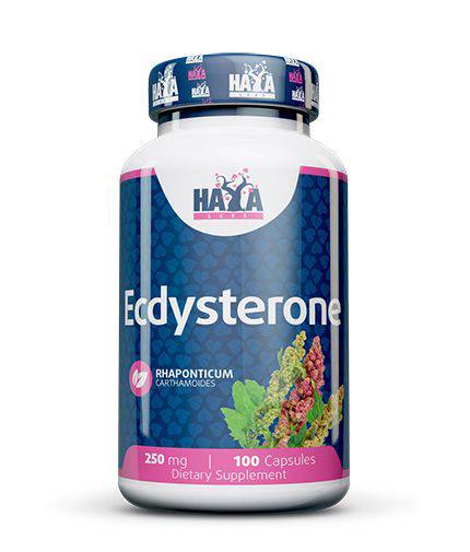 Haya Labs Ecdysterone (ekdisteronas) 100 kaps. (Paprastasis rapontikas) - fiTT