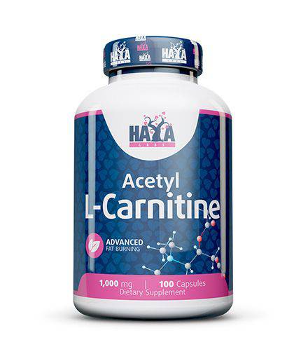 Haya Labs Acetyl L-Carnitine (karnitinas) 100 kaps. - fiTT