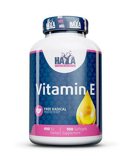 Haya Labs Vitamin E 100 kaps. (Vitaminas E) - fiTT