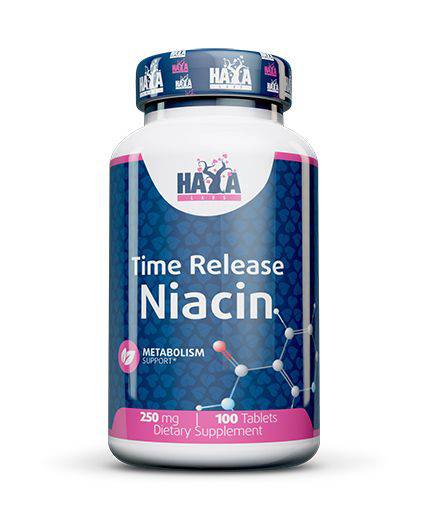 Haya Labs Niacin (Vitaminas B3) 100 tab. - fiTT