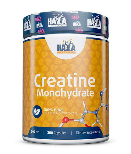 Haya Labs Sports Creatine Monohydrate 200 kaps. (kreatino monohidratas) - fiTT