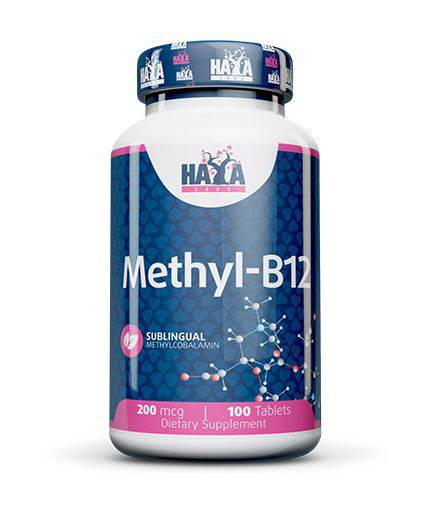 Haya Labs Methyl B-12 100 tab. (Vitaminas B12(metilcobalaminas)) - fiTT
