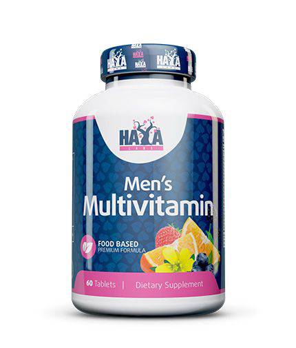 Haya Labs Food Based Men's Multi 60 tab. (vitaminai vyrams) - fiTT