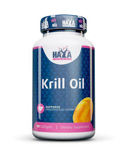 Haya Labs Krill oil (Krilių aliejus) 60 kaps. - fiTT