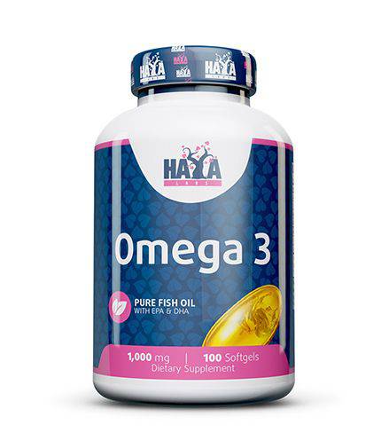 Haya Labs Omega 3 100 kaps. (Žuvų taukai) - fiTT