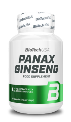 Biotech Panax Ginseng (ženšenis) 60 kaps. - fiTT