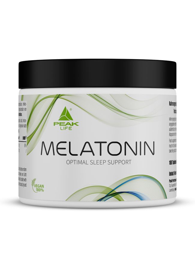Peak Melatonin 180 tabl. (miegui gerinti) - fiTT