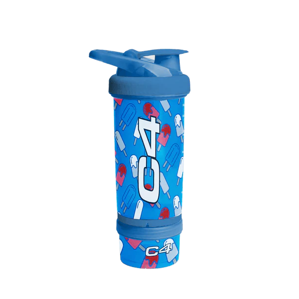 Smartshake Cellucor C4 Shaker 550 ml. mėlyna