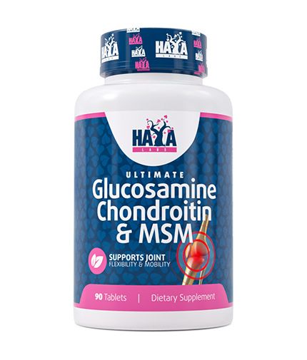 Haya Labs Glucosamine Chondroitin & MSM 90 tabl.