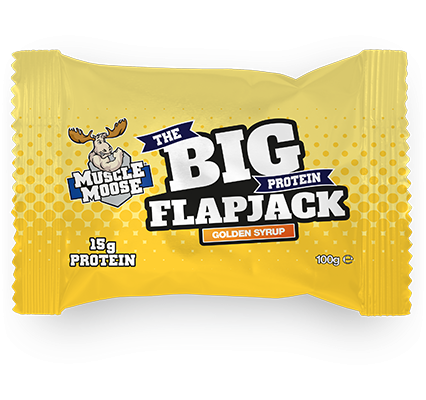 Muscle Moose The Big Protein Flapjack (avižinis batonėlis) 100 g.