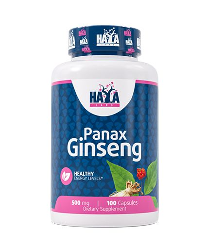 Haya Labs Panax Ginseng (ženšenis) 100 kaps.