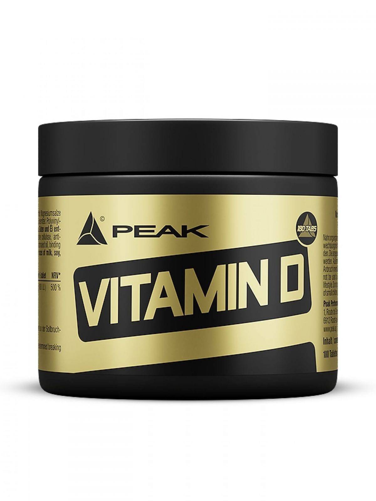 Peak Vitamin D 180 tab. - fiTT