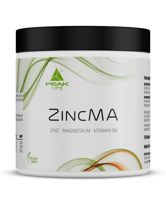 Peak ZincMA 120 kaps. - fiTT