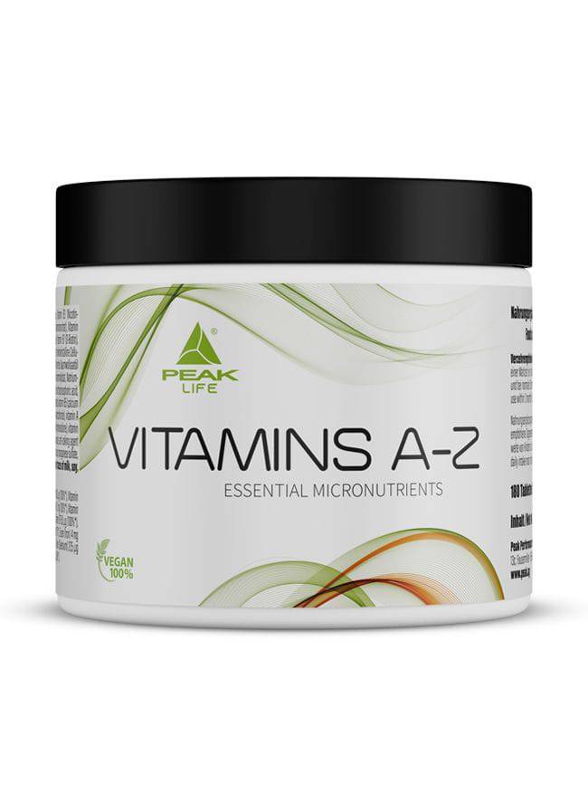 Peak Vitamins A-Z 180 tab. - fiTT