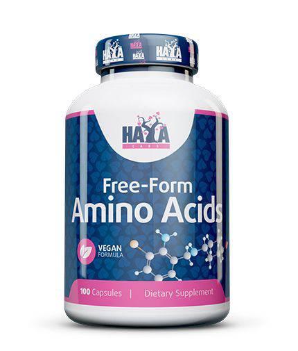 Haya Labs Free Form Amino Acids 100 kaps. (amino rūgštys) - fiTT