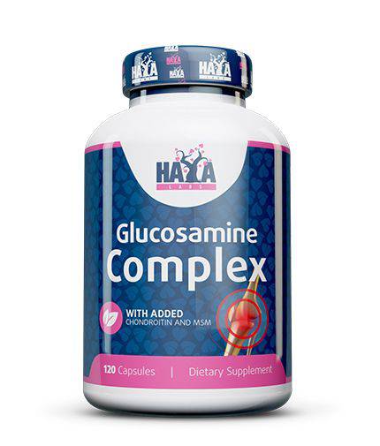 Haya Labs Glucosamine Complex 120 kaps. (gliukozamino kompleksas) - fiTT