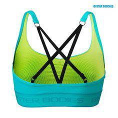 Better Bodies Athlete short top 110710 (aqua blue)
