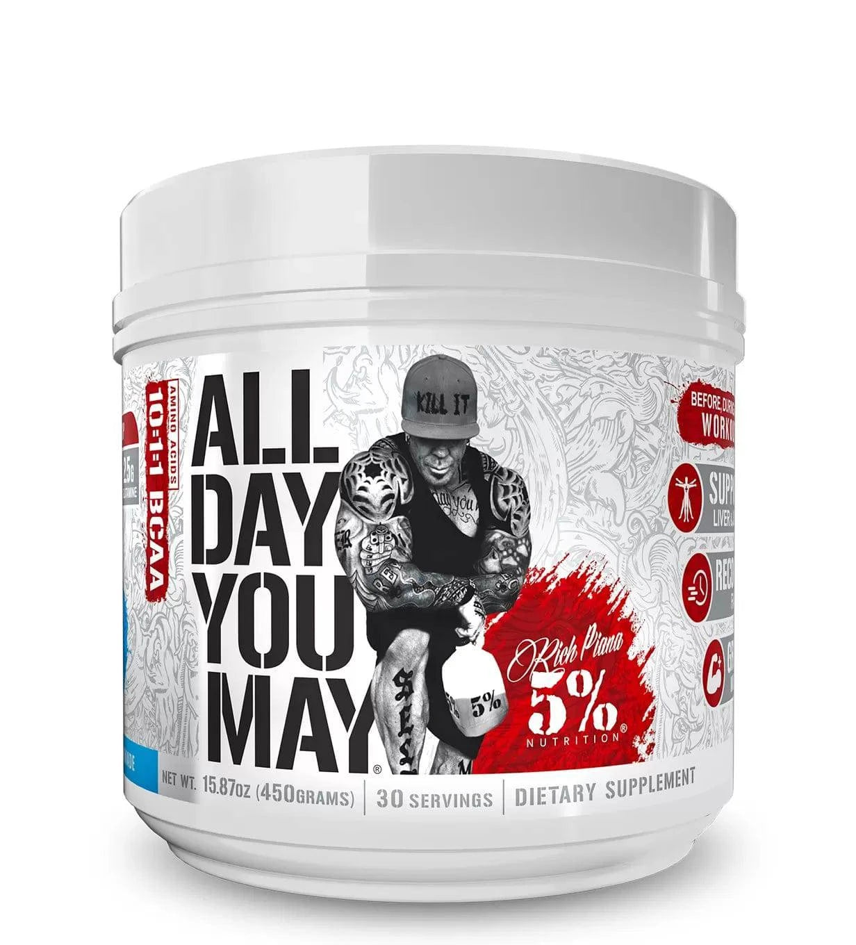 Rich Piana 5% ALL DAY YOU MAY 465 g. - fiTT