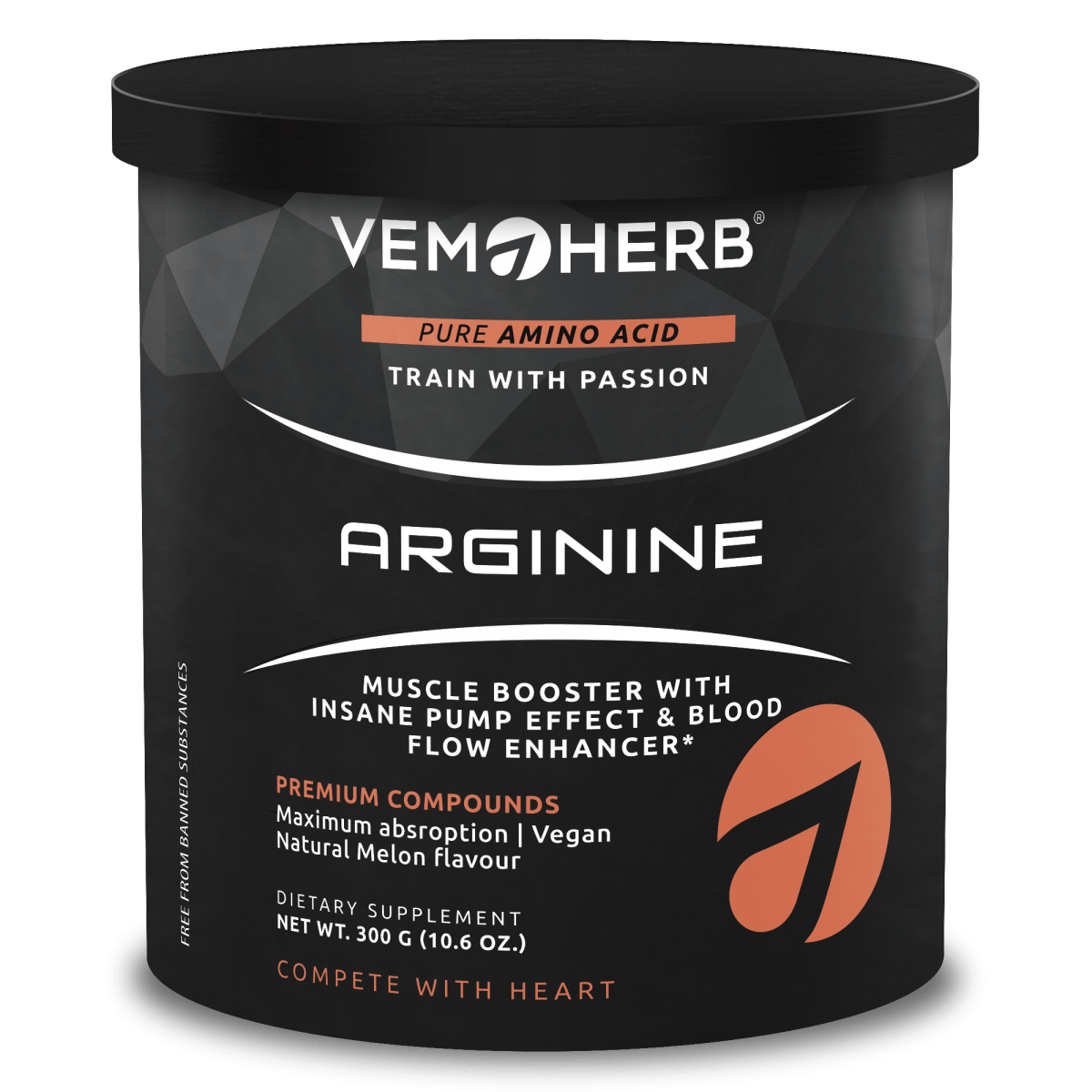 VemoHerb Arginine 300 g.