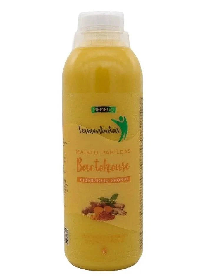 Mėmelio fermentuotas BACTOHOUSE ciberžolių skonio 1000 ml.