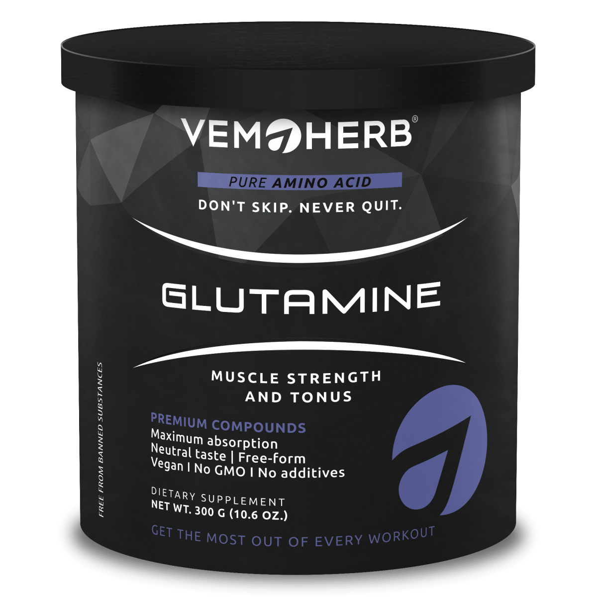 VemoHerb Glutamine 300 g.