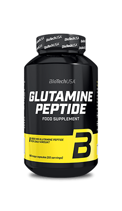 Biotech Glutamine Peptide 180 kaps. - fiTT