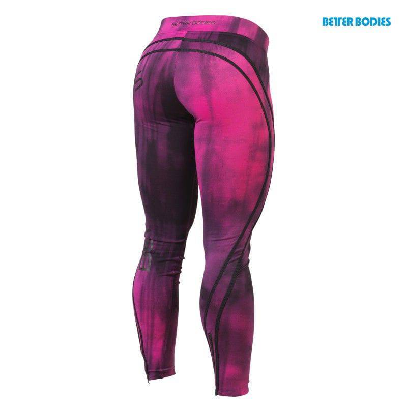 Better Bodies Grunge Tights (Hot/Pink) - fiTT