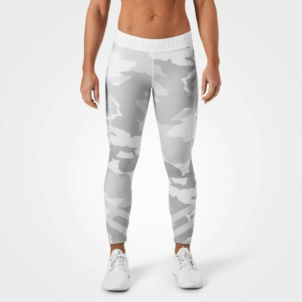 Better Bodies Chelsea Tights (White camo) - fiTT
