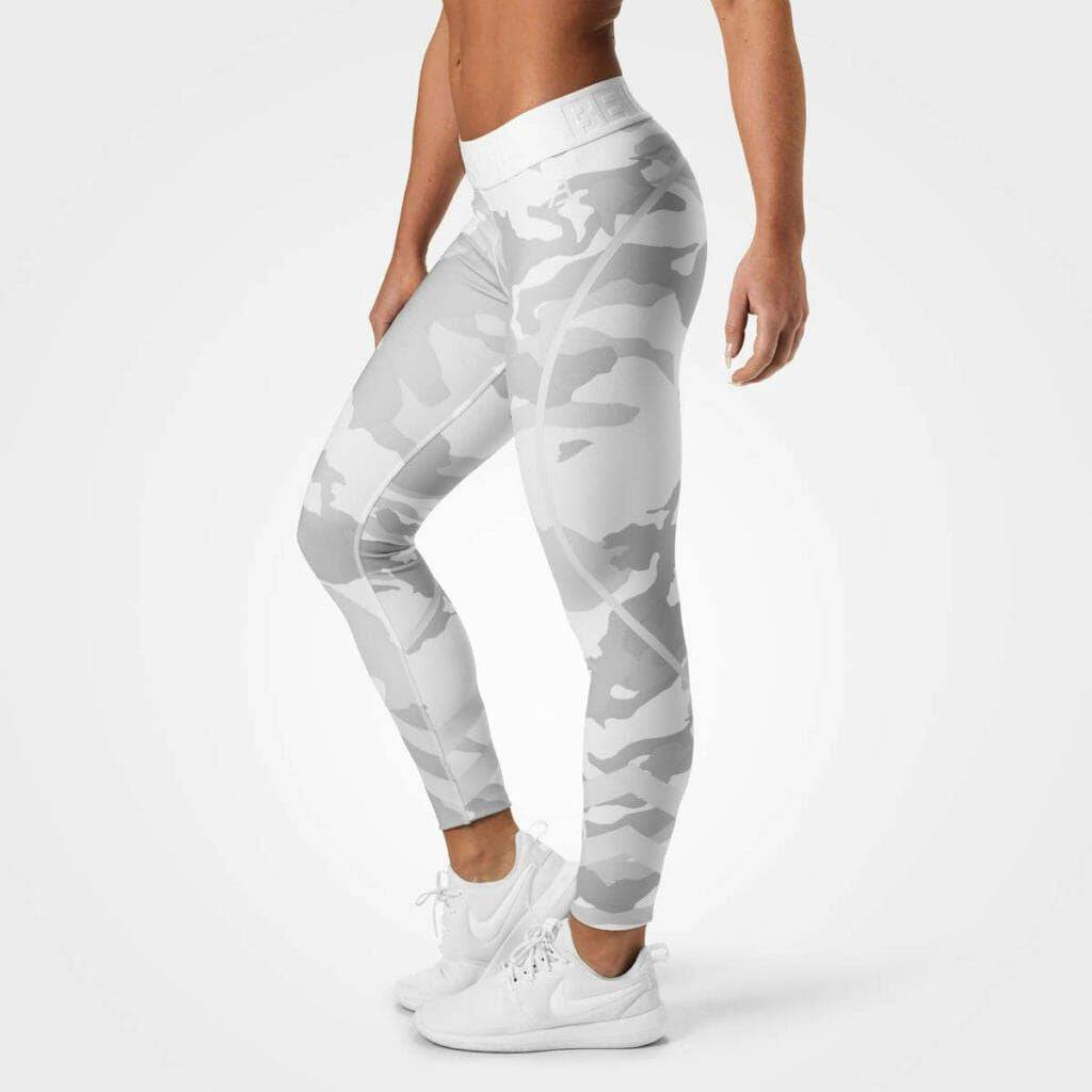 Better Bodies Chelsea Tights (White camo) - fiTT