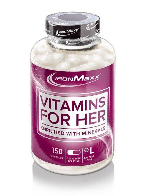 IronMaxx Vitamins For Her 150 kaps. - fiTT