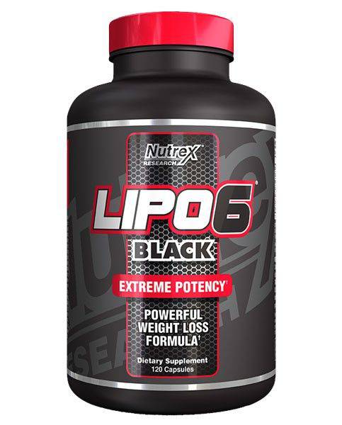 Nutrex Lipo 6 BLACK 120 kaps. - fiTT