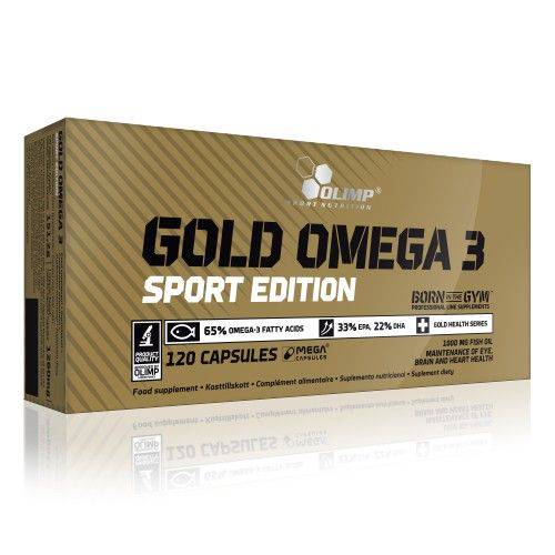 Olimp Gold Omega 3 Sport Edition 120 kaps. - fiTT