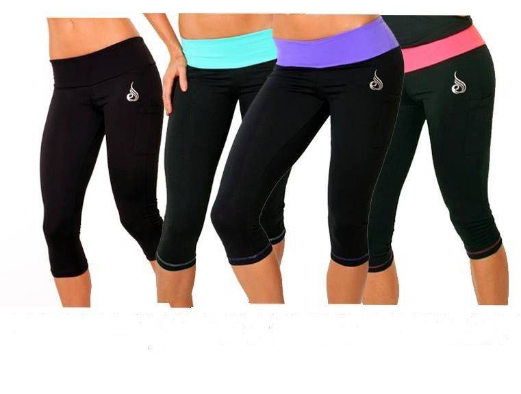 Ryderwear Waistband Capris Coral (Timpos) - fiTT