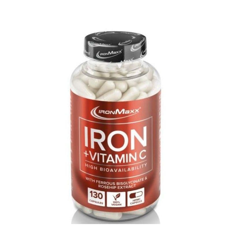 IronMaxx IRON+Vitamin C 130 kaps. - fiTT