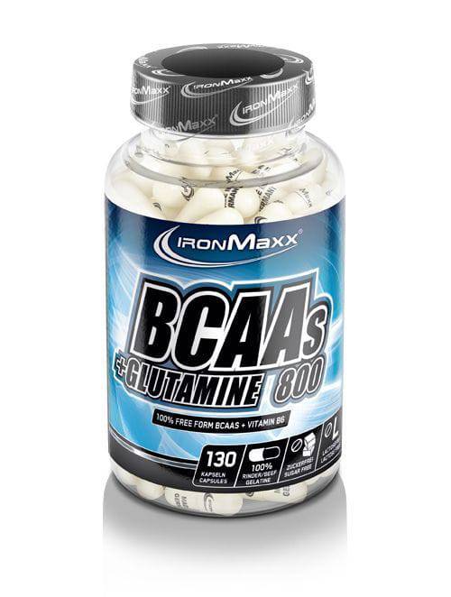 IronMaxx BCAA´s + Glutamine 800 130 kaps. - fiTT