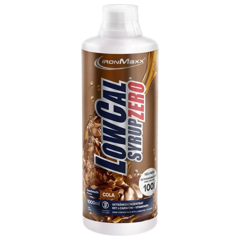 IronMaxx LowCal Syrup Zero Drink 1000 ml. - fiTT