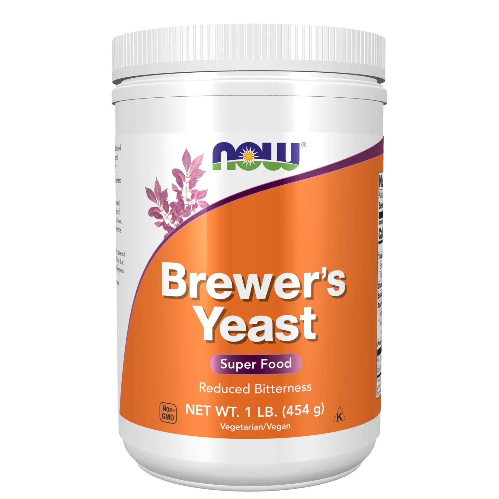 NOW Brewer’s Yeast Powder 454 g. (alaus mielės)