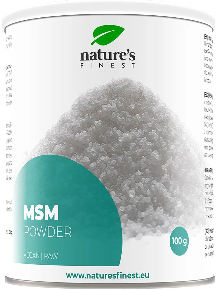 Nature's Finest MSM 100 g. (metilsulfonilmetanas)
