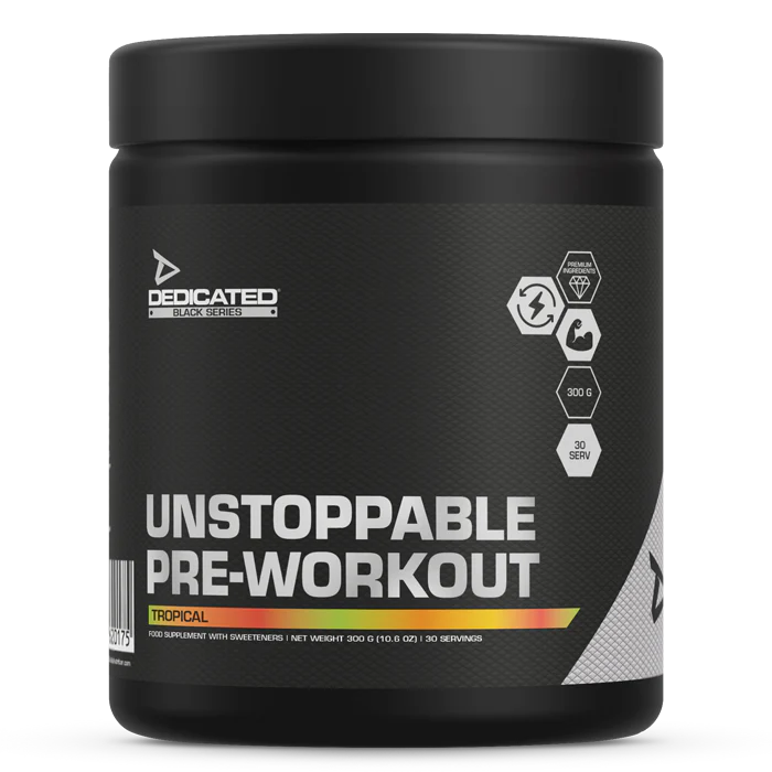 Dedicated Unstoppable Pre-Workout 300 g. - fiTT
