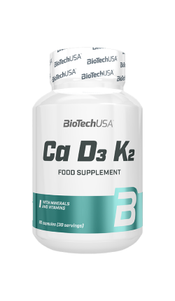 Biotech Ca D3 K2, 90 kaps - fiTT