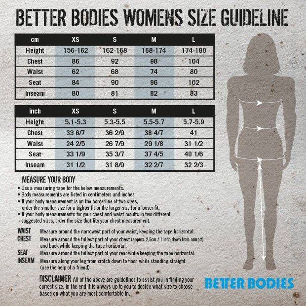 Better Bodies Athlete short top 110710 (aqua blue)