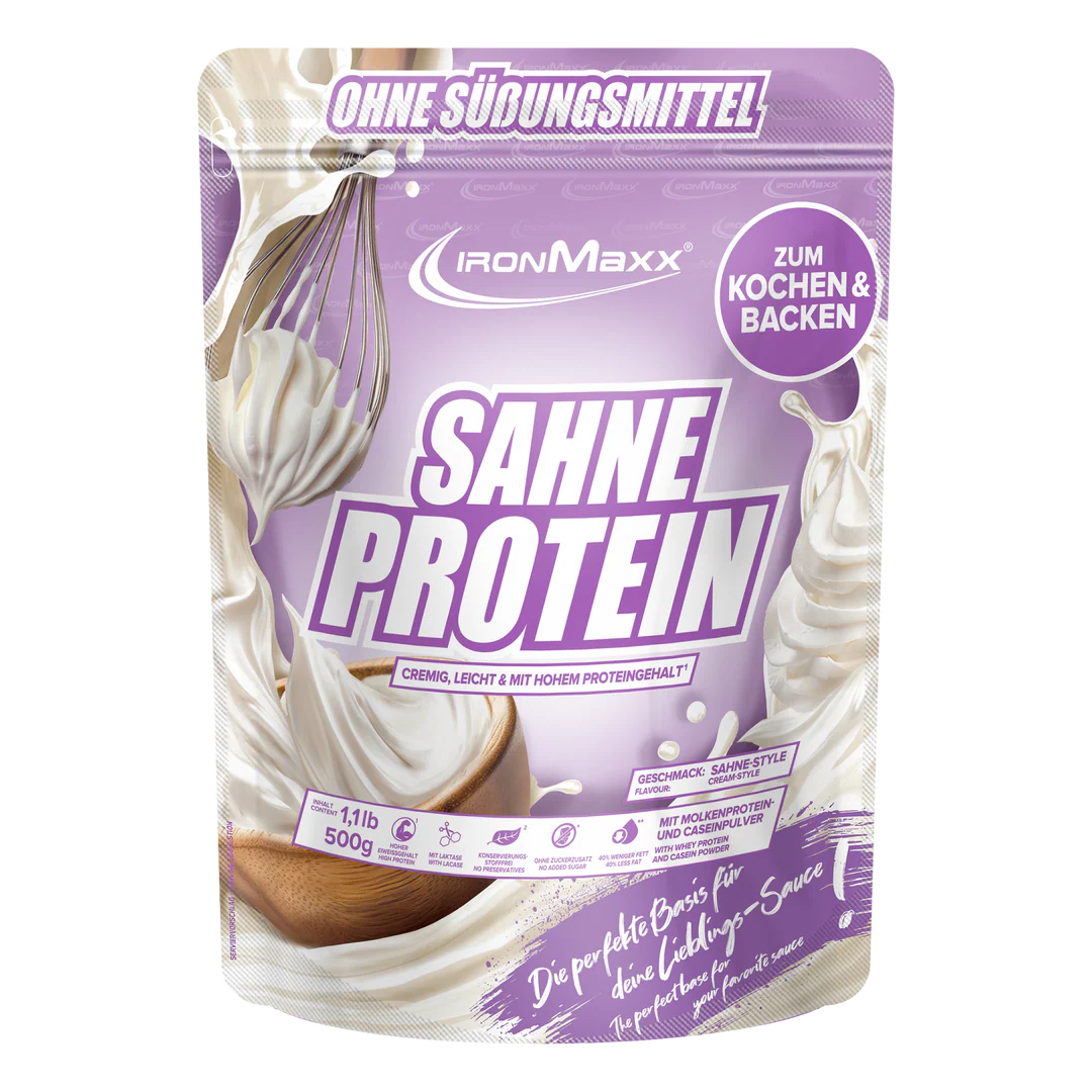 IronMaxx Sahne Protein 500 g. (baltyminė grietinėlė)