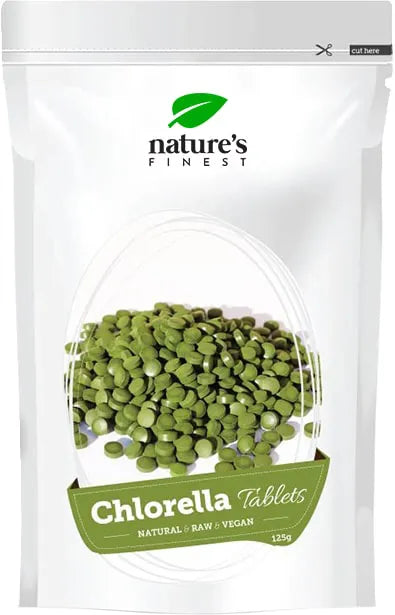 Nature&#39;s Finest Chlorelių tabletės 125 g.