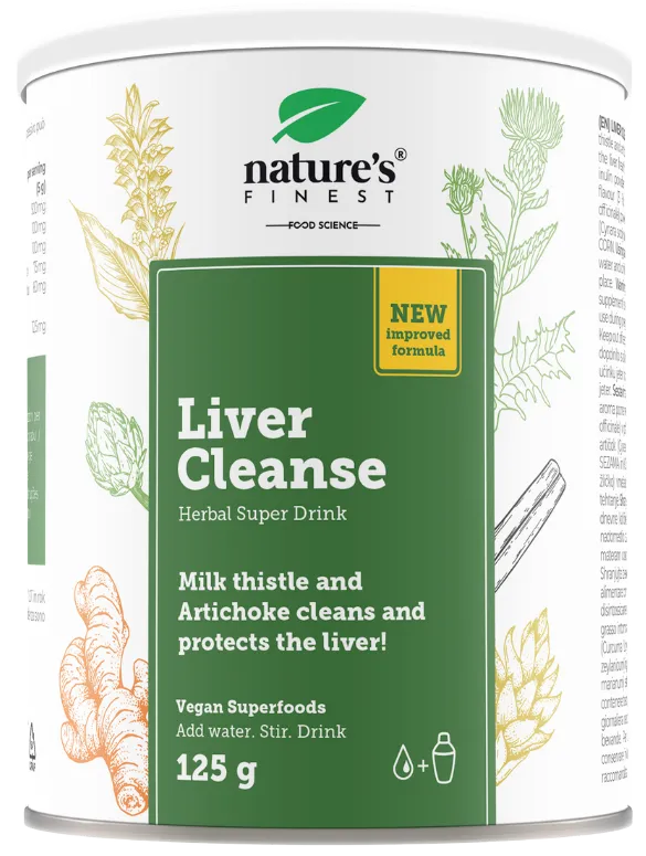 Nature&#39;s Finest kepenims „Liver Cleanse“ 125 g.